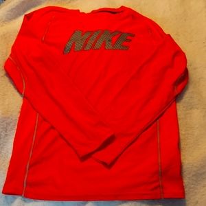 Nike Dri-Fit Long Sleeve Shirt Boys Large